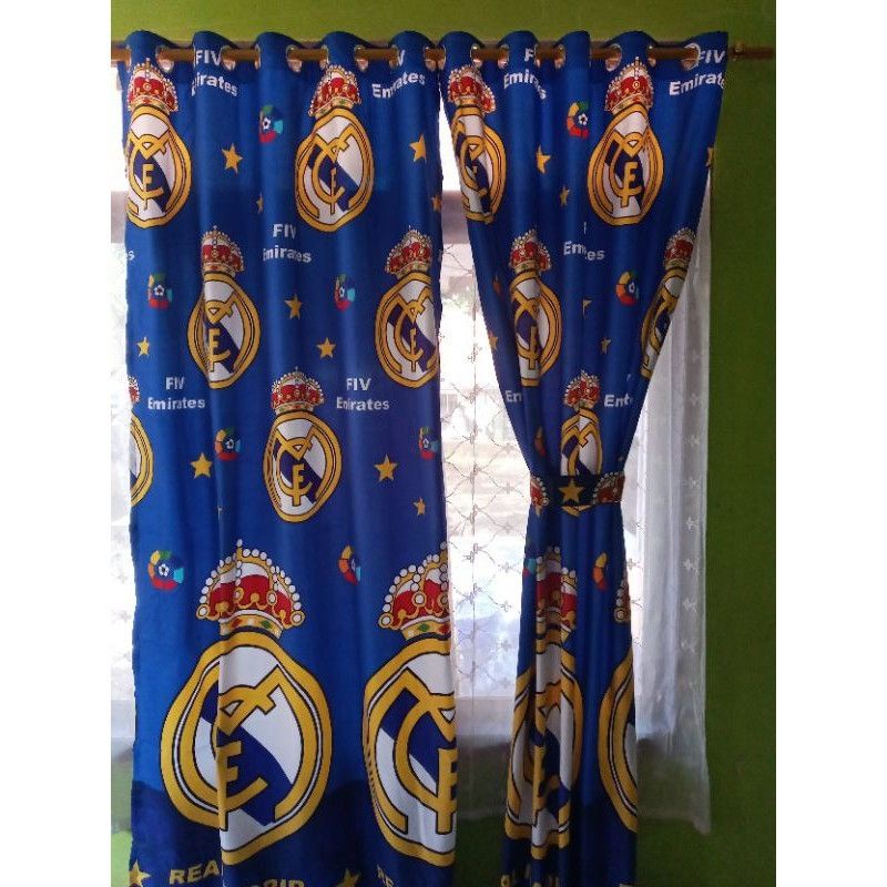 GORDEN JENDELA DAN GORDEN PINTU MOTIF BOLA REAL MADRID /GORDEN BOLA REAL MADRID