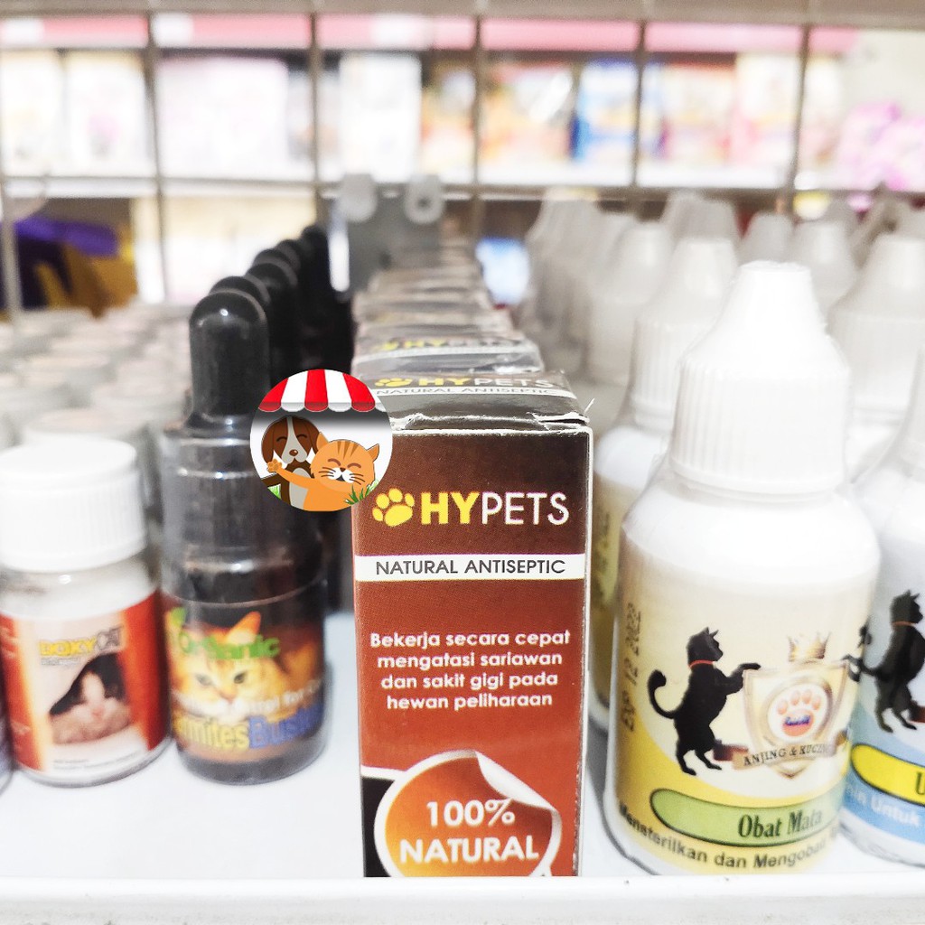 Obat Sariawan Infeksi Gigi Mulut Kucing Anjing Kelinci Hewan Hypets