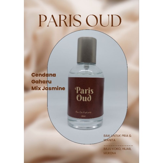 Parfum Paris Oud Pria Wanita 30ml