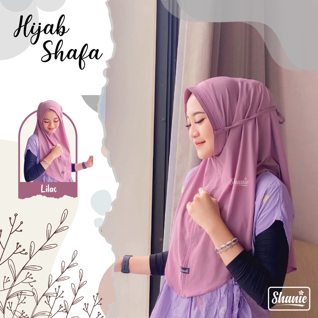 Bergo Shafa Jersey Premium Sale By Shanie Hijab