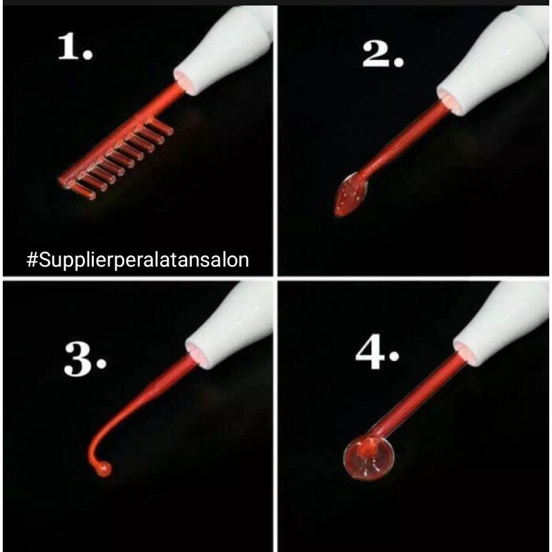 Sparepart alat facial kaca hf ( high frequency )