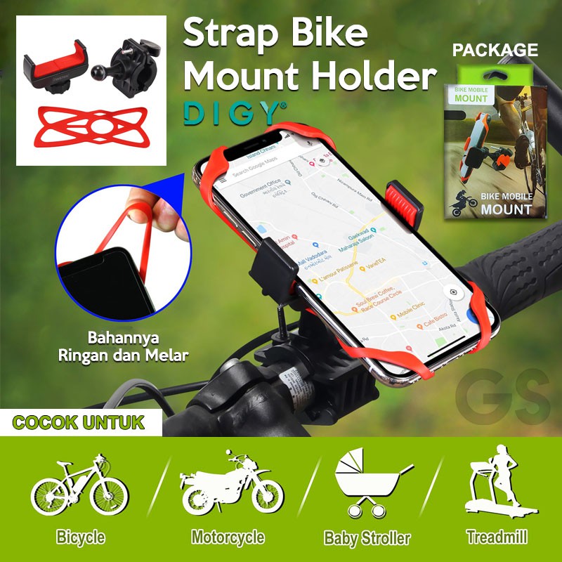 Strap Bike Mount Holder