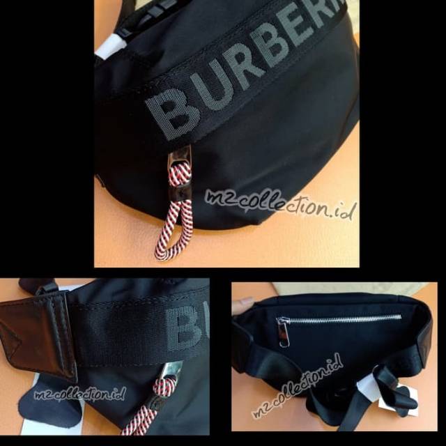 Waist Bag BURBERRY Logo Detail ECONYL® Sony Bumbag