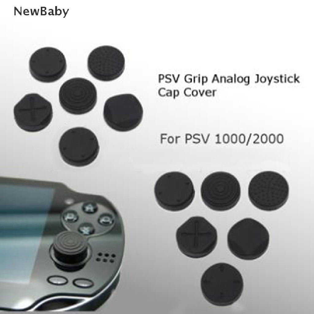 6 In 1 Thumbstick Grip Analog Untuk PSV1000 / 2000 PSVita