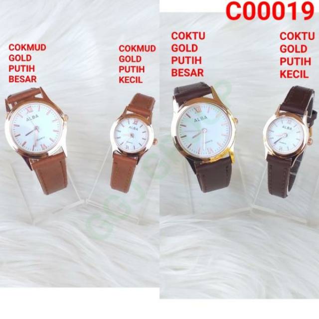 C ( C019 ) JAM TANGAN COUPLE DEWASA SATUAN/ 1 PCS