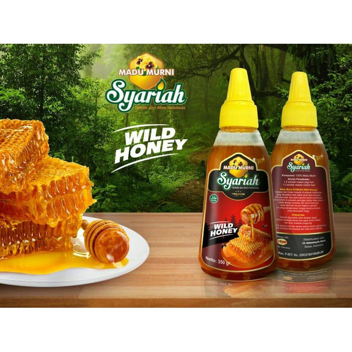 

[ COD/Bayar ditempat ] Madu Murni / Madu Asli Syariah "Wild Honey" / Madu Hutan