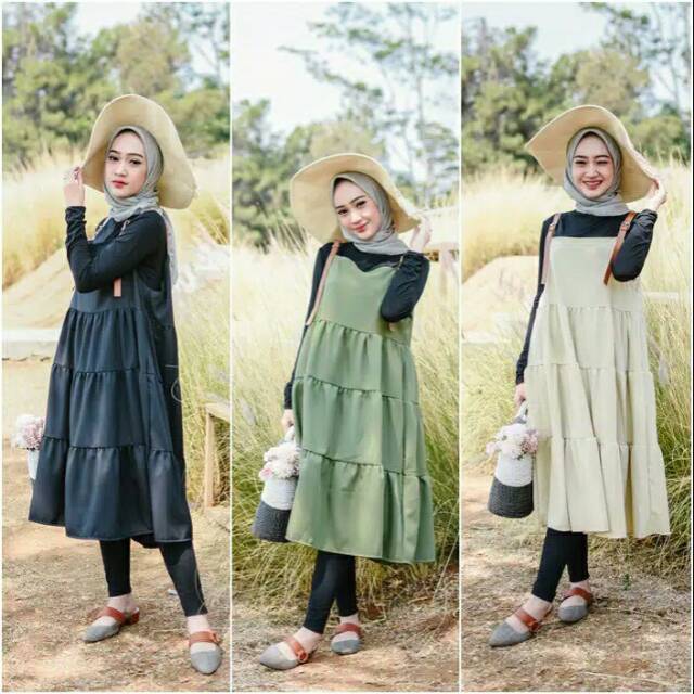 ALYA FASHION_❤KEANY TUNIK OVERALL❤❤
