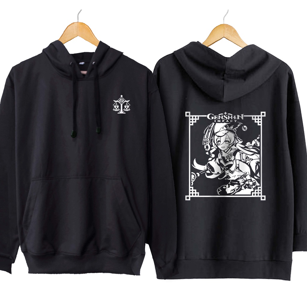 Jaket hoodie jumper japan game YANFEI liyue - GENSHIN IMPACT material cotton fleece