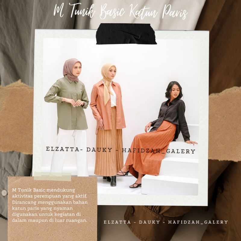 Dauky - M Tunik Katun Paris