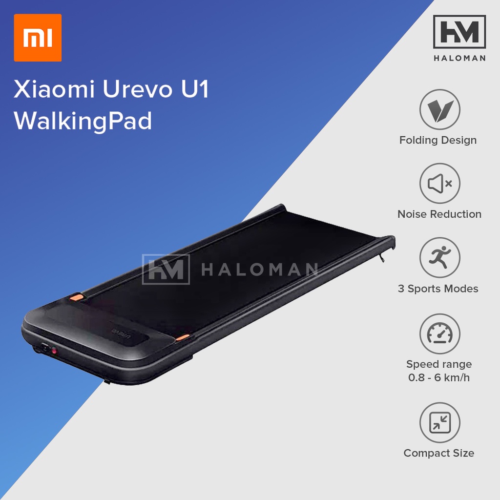 XIAOMI TREADMILL UREVO U1 SMART WALKING PAD ULTRA-THIN OLAHRAGA