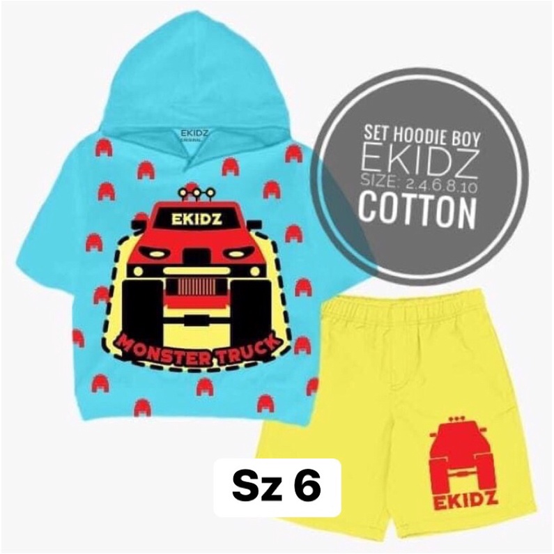 Setelan Hoddie Anak Ekidz