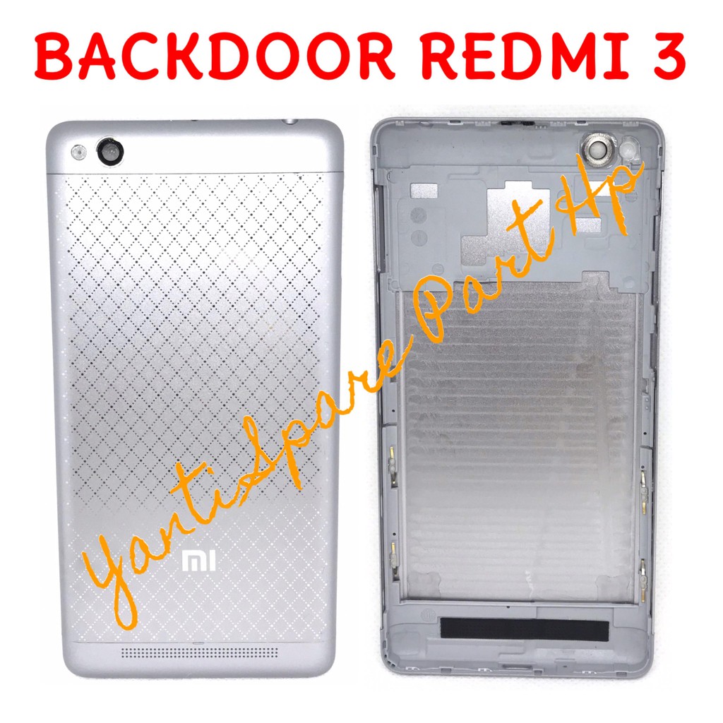 Backdoor Tutup Belakang Xiaomi Redmi 3 Original Terlaris New