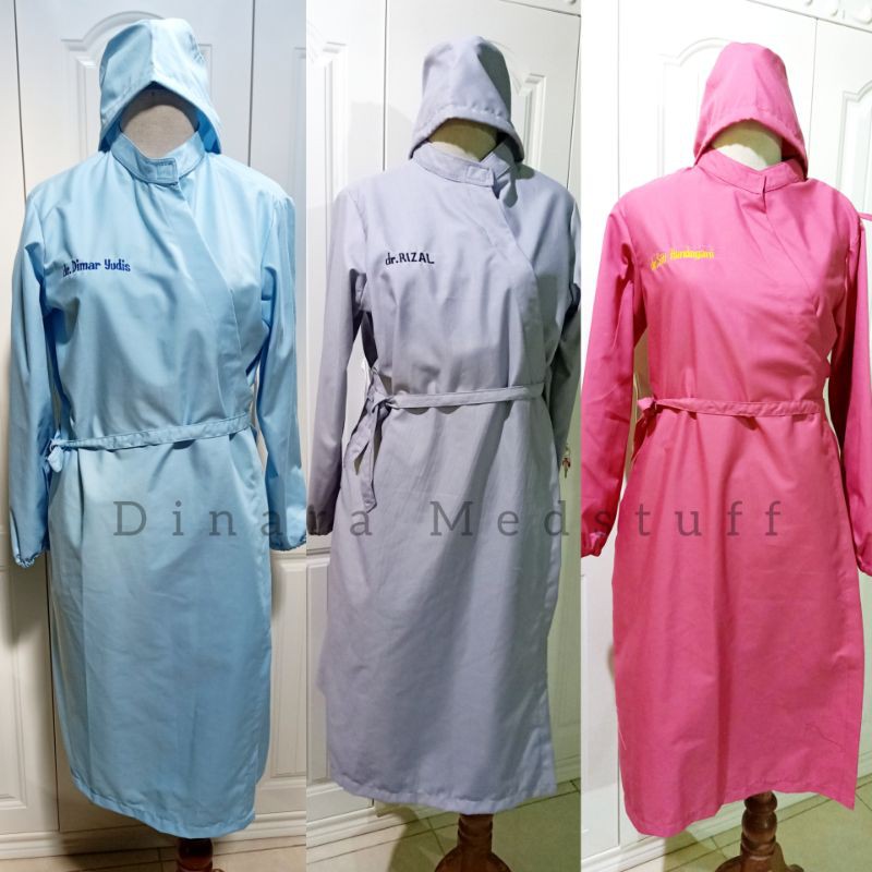 PO GOWN OPERASI | JUBAH OPERAS MODEL KIMONOI | JUBAH OK | OVERLAB
