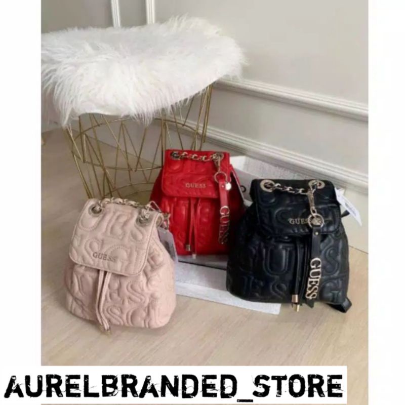 TAS RANSEL WANITA GS / TAS BRANDED ORIGINAL IMPORT TERMURAH