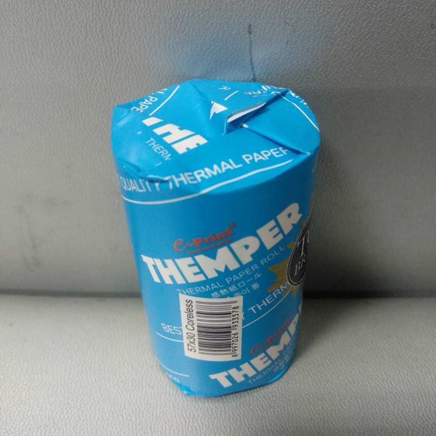 

Kertas Thermal 57x30 mm e-Print Coreless Thermal Paper Roll EDC