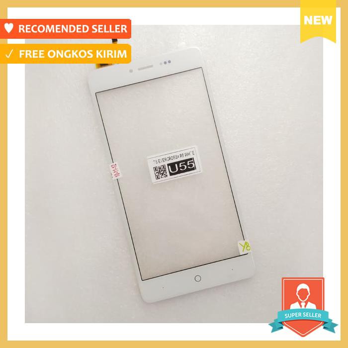 spare part handphone - touchscreen evercoss u55 - r6 - komponen handphone