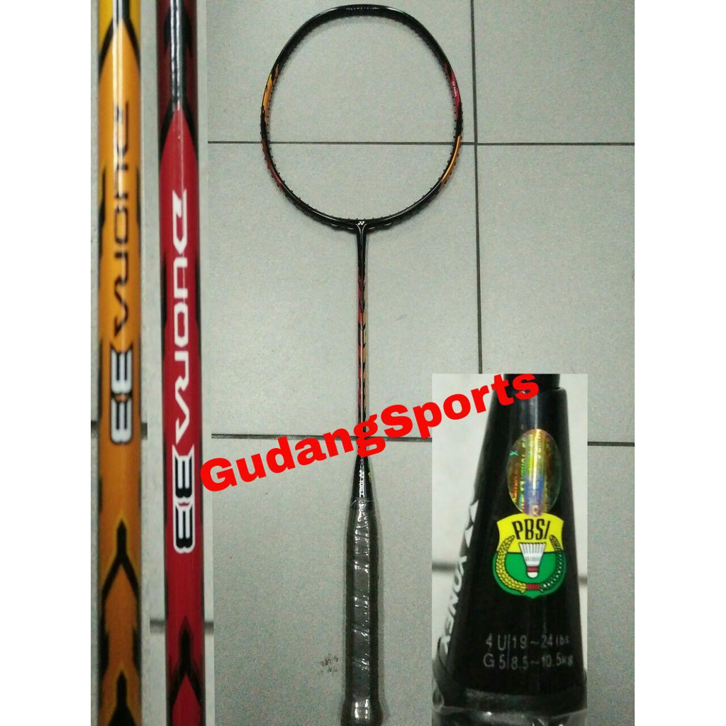 Raket Badminton Yonex Duora 33 100%Original (New Colour 2018)