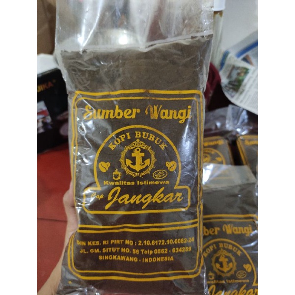 

kopi bubuk sumber wangi jangkar asli singkawang