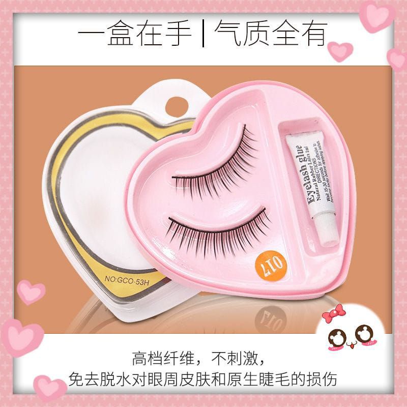 ✿ELYSABETHME✿ bulu mata palsu fake eyelashes bonjour import bonus lem untuk pasang