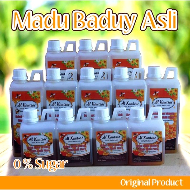 

DIJAMIN ORI!Madu Al-KAUTSAR Madu Murni MULTIFLORA Asli Hutan Baduy-Madu Murni 100% Original