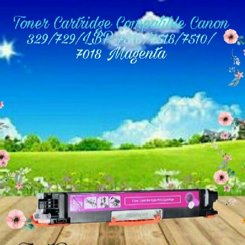 Toner Cartridge Compatible Canon CRG-329 729 CRG329 LBP-7010 7018 7510 7510C 7518C 7018C Magenta