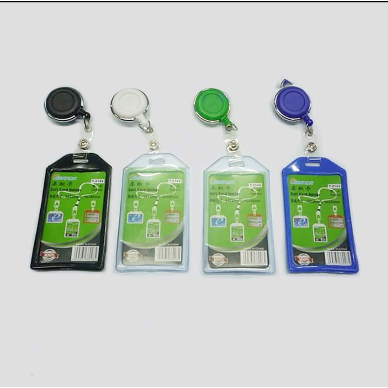 

Id Card Holder Karet Jingtay Yoyo Id List Putar (10pc)