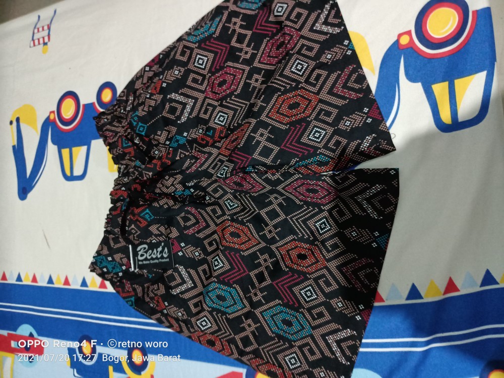 Celana Pendek Hotpants Dewasa Wanita Bahan Katun Streach Motif Santai Murah