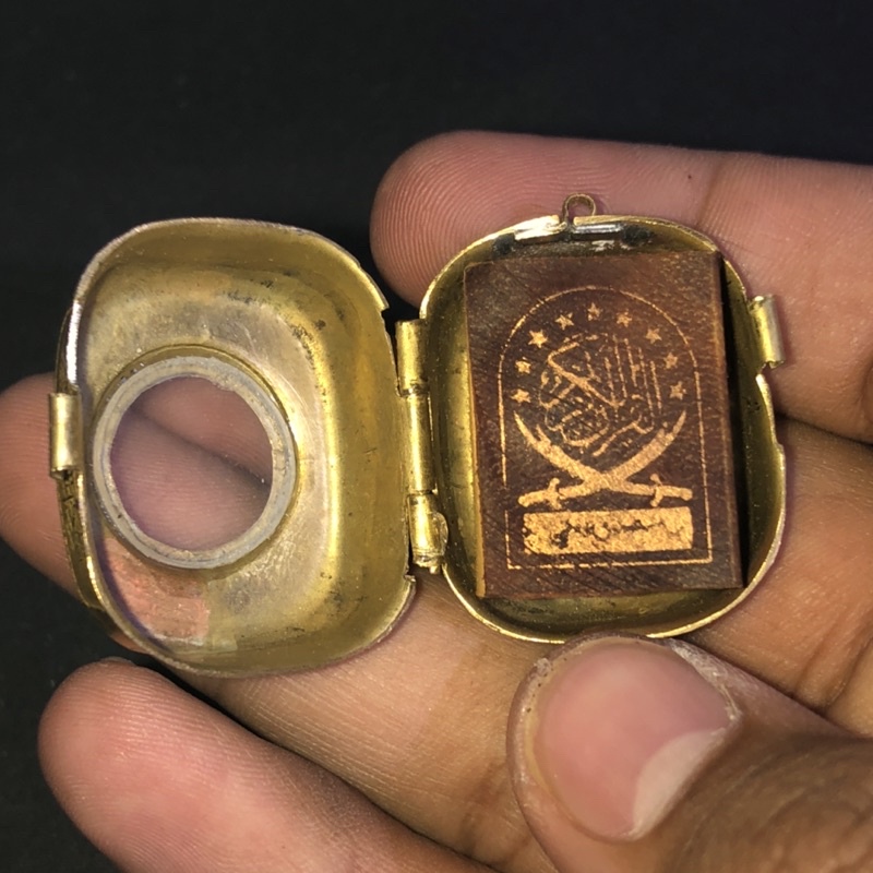 al Qur'an mini stambul tinta Emas