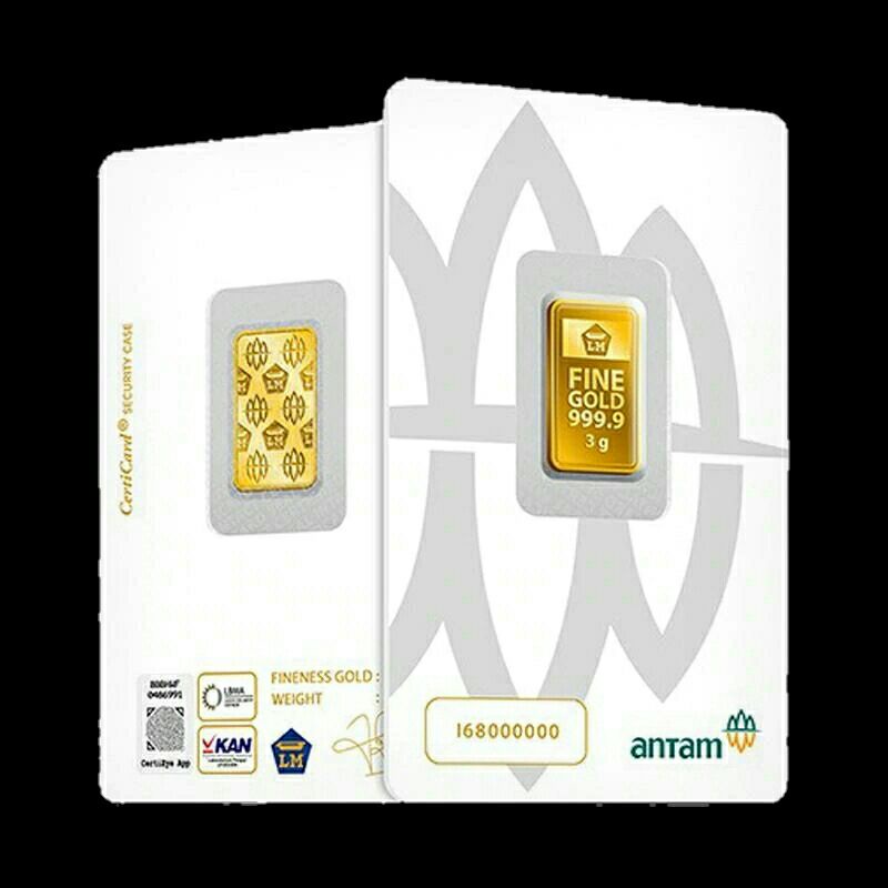 Logam Mulia 3 gram