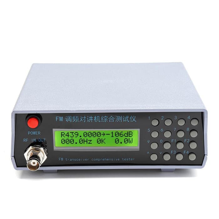 Signal Generator FM Tester 1-470MHz Frekuensi RX TX Power Tone SigGen