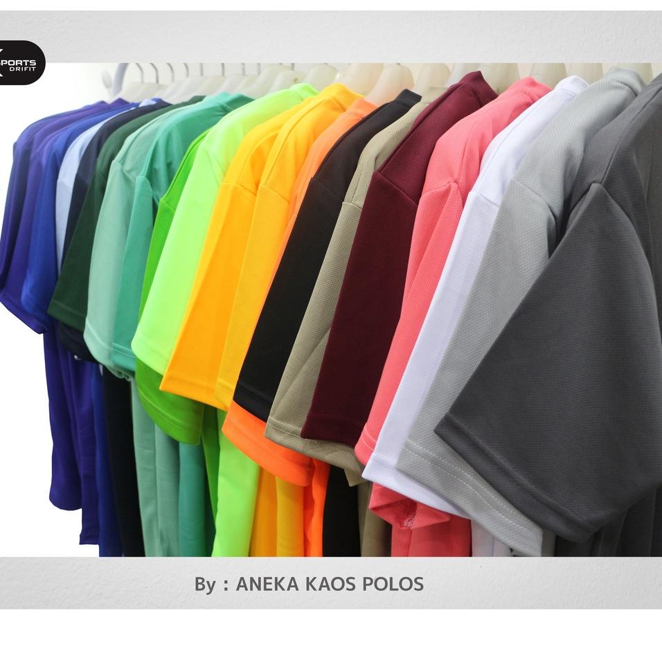 Grosir Terkeren KAOS POLOS DRIFIT/KAOS OLAHRAGA DRIFIT