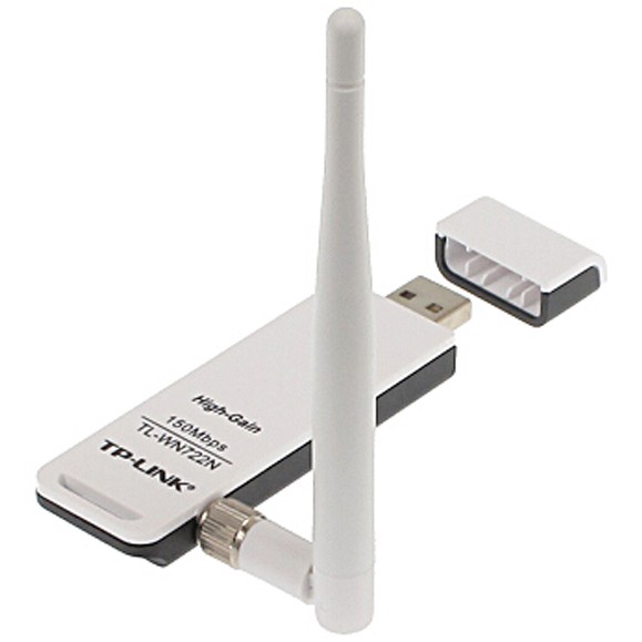 TP-LINK TL-WN722N: 150Mbps High Gain Wireless USB Adapter