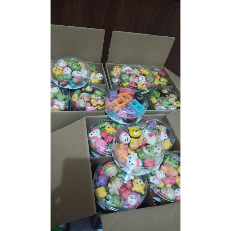 

coklat karakter per toples enak lucu murah