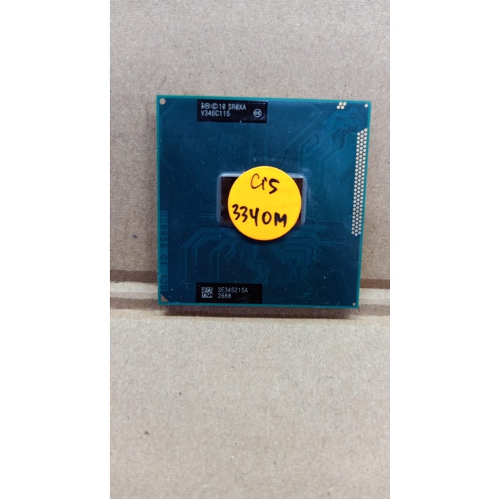 processor laptop core i5 3340m gen3 bergaransi