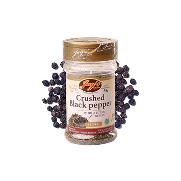 

Jay’s Crushed Black Pepper 55gr – Jays Merica / Lada Hitam Remah