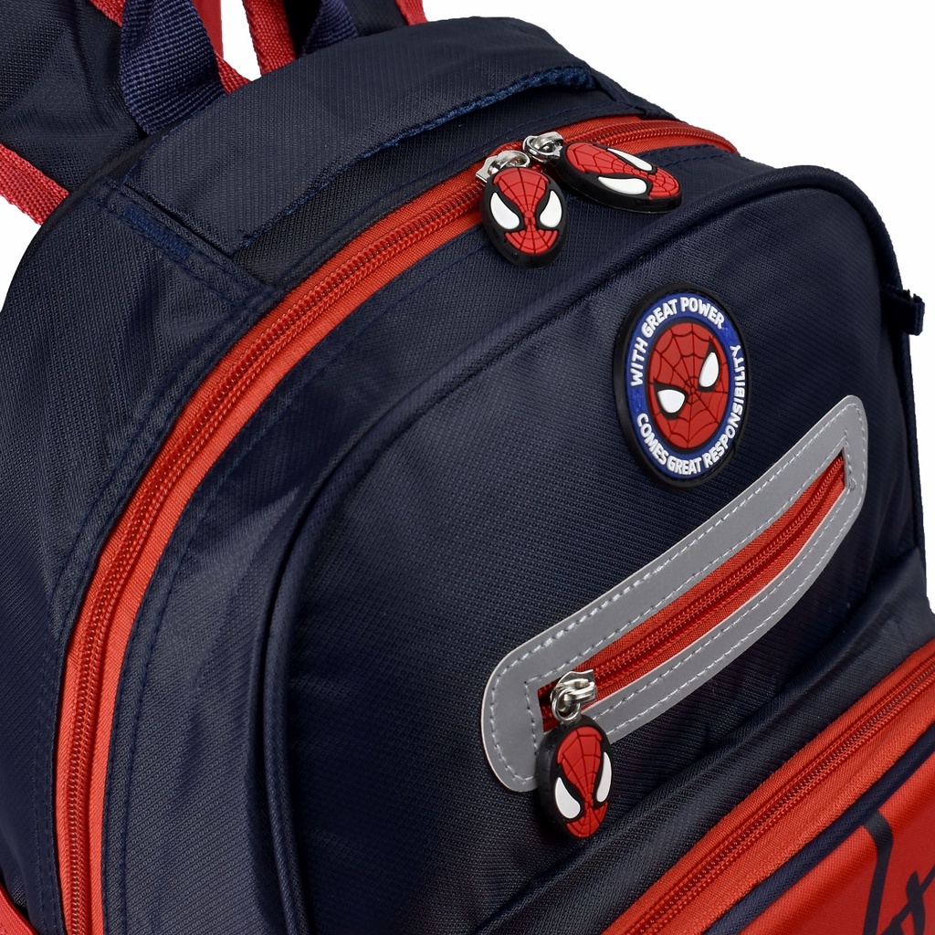 Tas Cartoon 1918-14 Inch Tas Ransel Cowok Dan Cewek Sekolah Motif Captain America,Frozen,Spiderman,Ultraman,Unicorn FREE Kotak Pensil