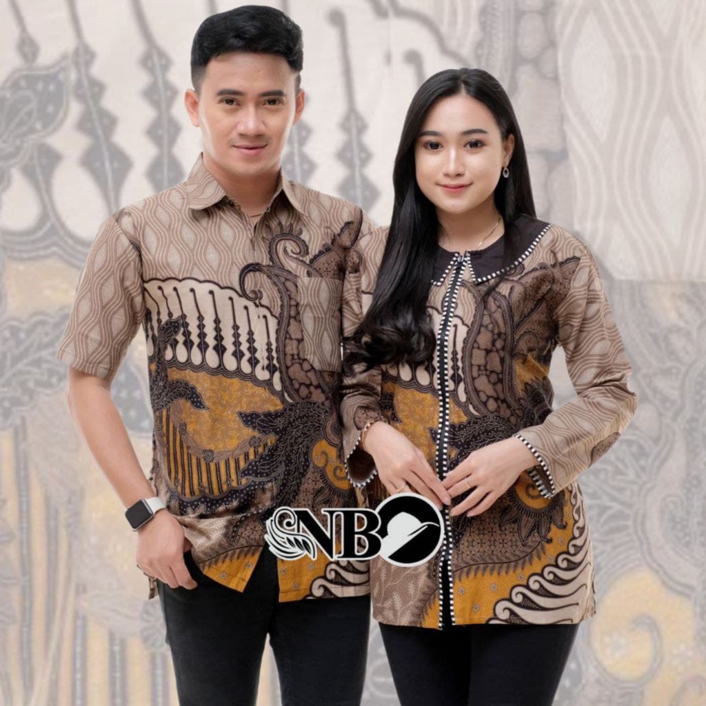 Batik Couple Batik Couple Modern Terbaru Atasan Kantor Seragam Batik Kerja Kantor