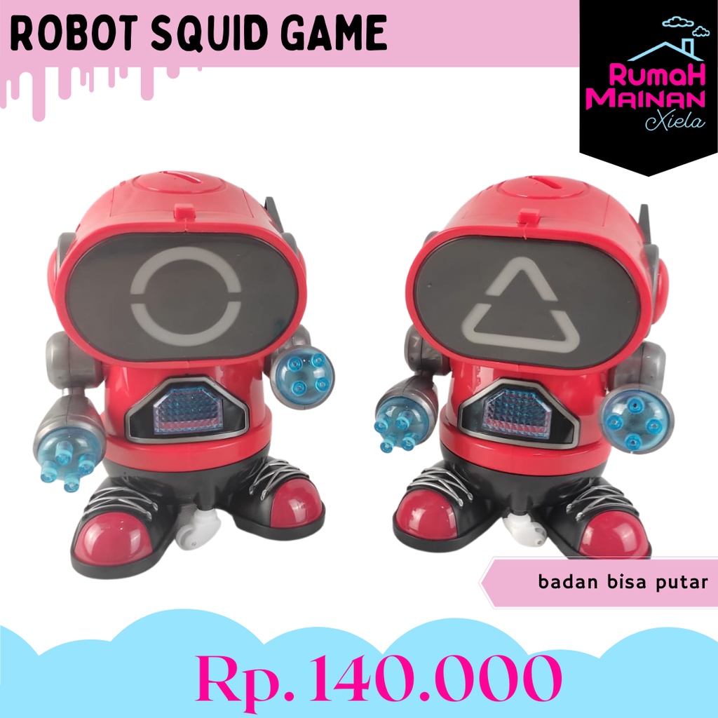 [RMX] ROBOT SQUID GAME - MAINAN DANCING ROBOT JOGET VIRAL