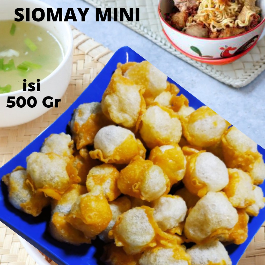 

Paket Hemat Siomay Mini 500 Gr Topping Baso Aci