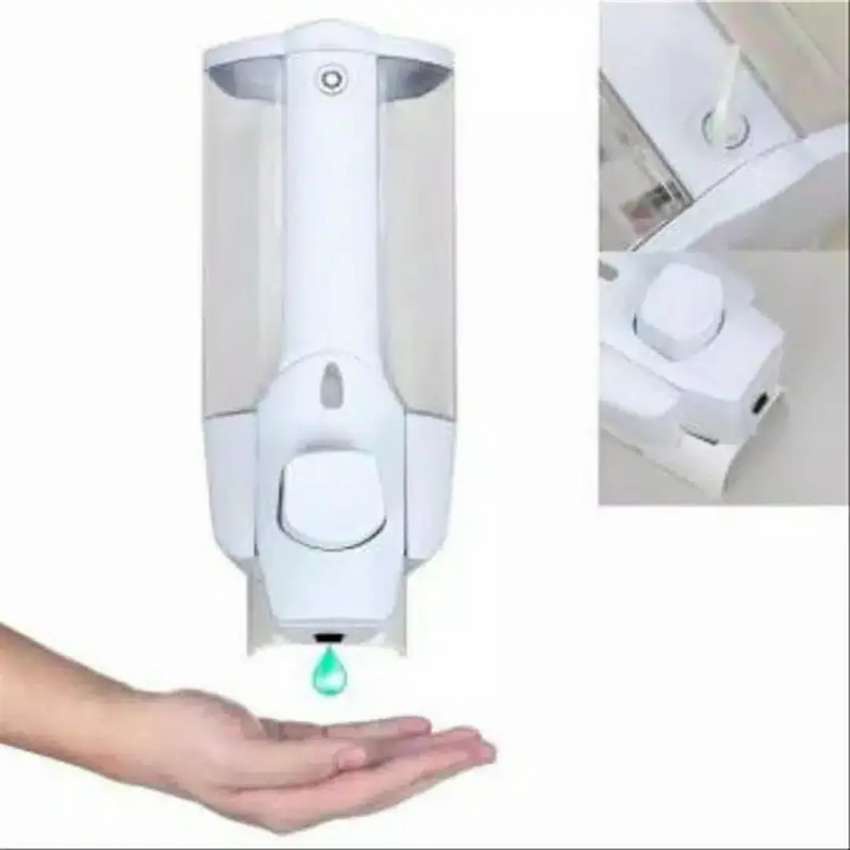 Dispenser tempat sabun cair single with key lock - single touch soap