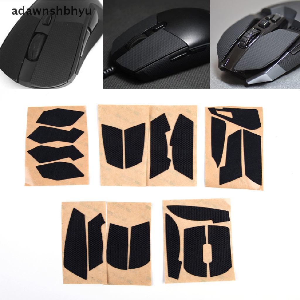 Adawnshbhyu Untuk logitech G102 G305 G304 G402 G900 Mouse Anti-Slip Tape Tahan Keringat Pads