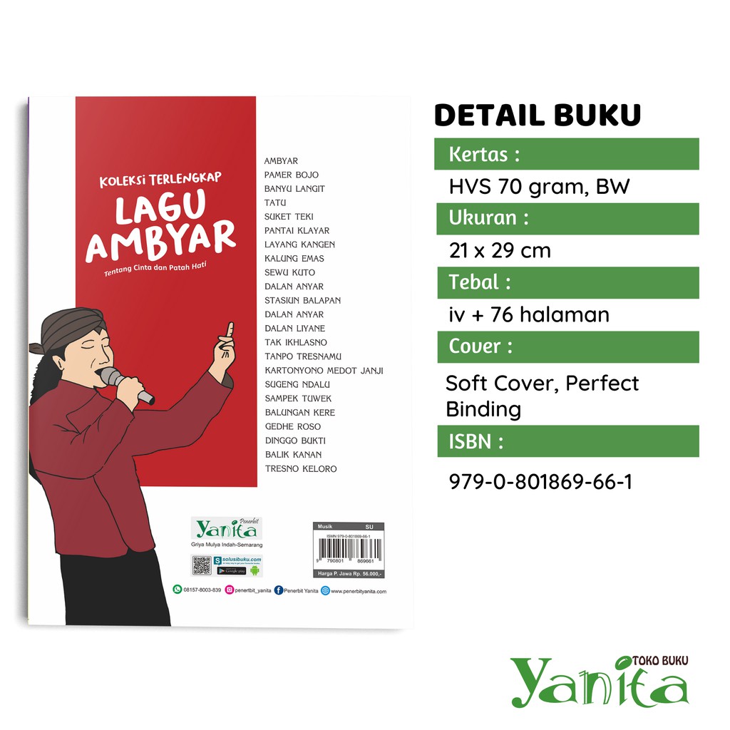 Buku Musik Koleksi Terlengkap Lagu Ambyar Didi Kempot Denny Caknan Nella Kharisma Shopee Indonesia