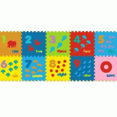Mainan Anak - Matras Evamats / Evamat / Puzzle Angka Bergambar Gambar