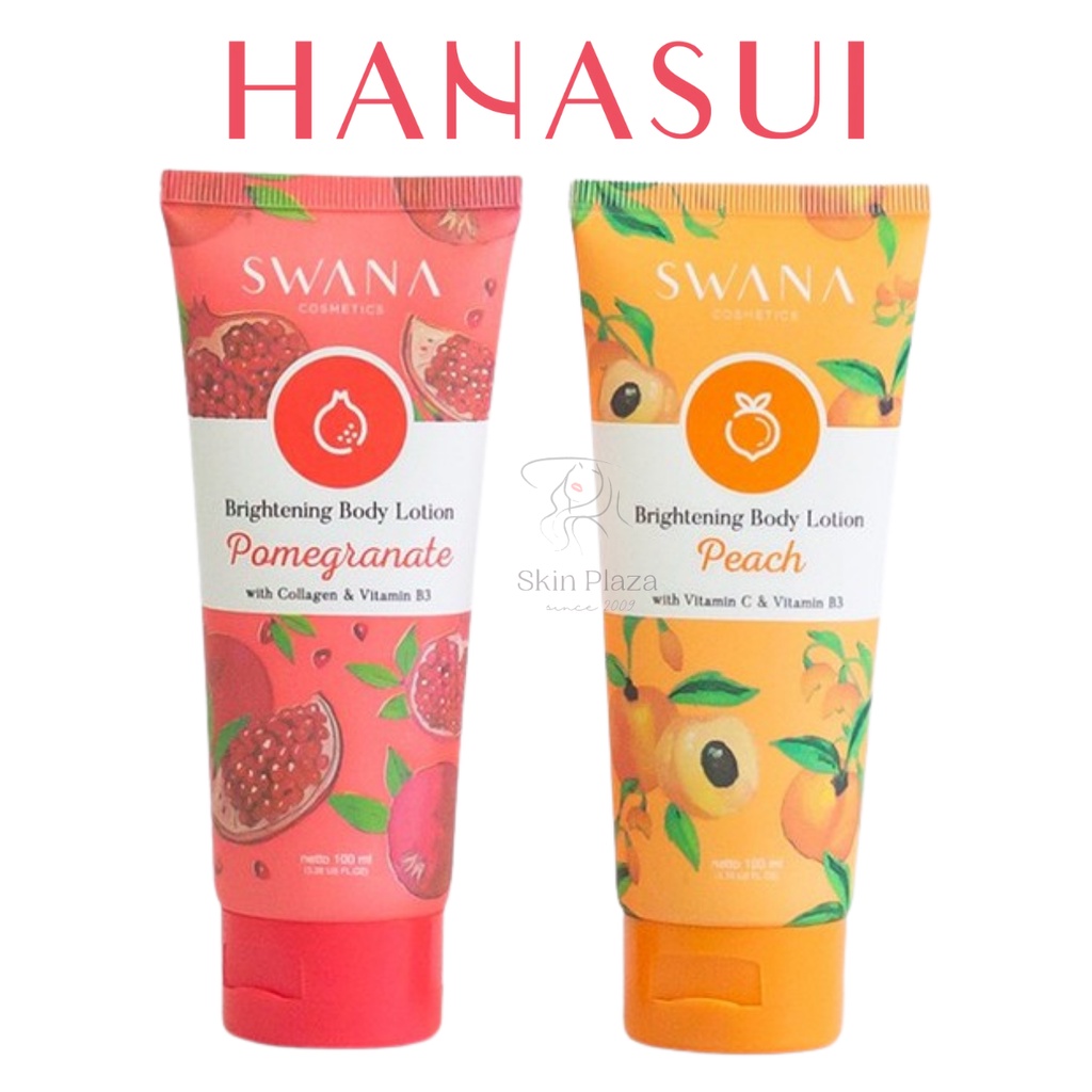 Hanasui Swana Body Lotion 100ml Brightening Body Lotion BPOM