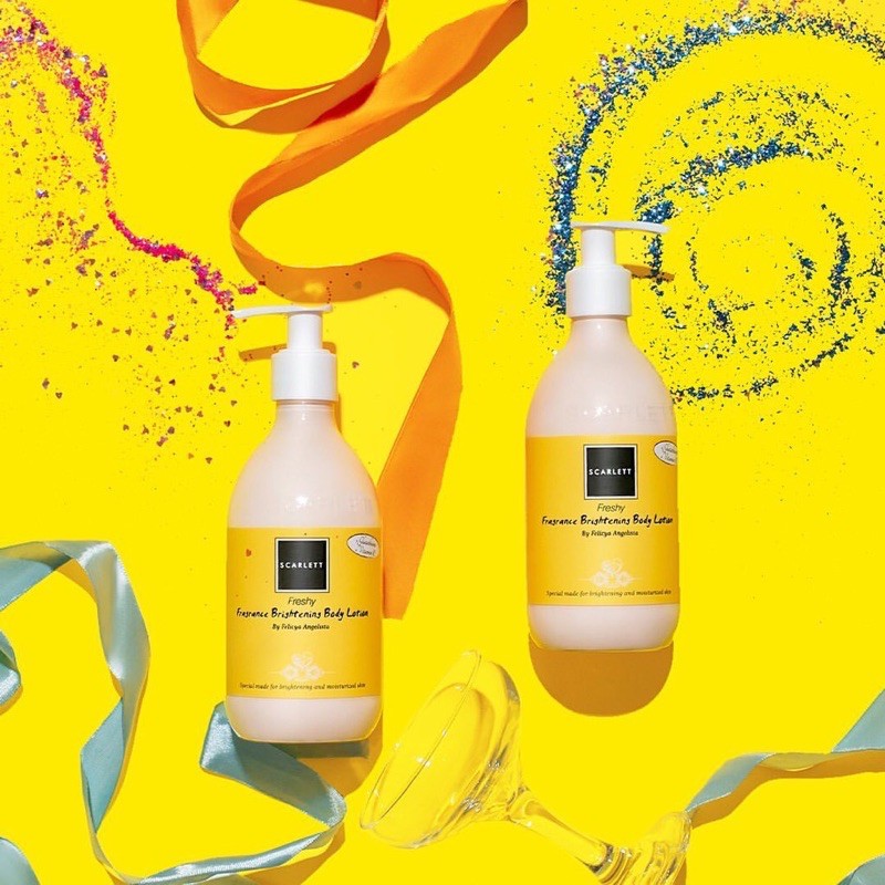 [FREE GIFT ] scarlett freshy body lotion / handbody scarlett / scarlett hody lotion