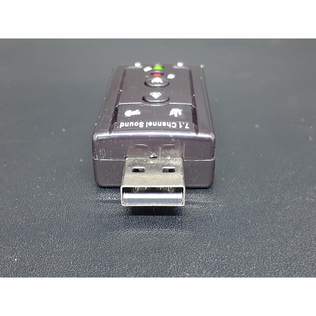 Sound card external USB 7.1 channel audio adapter converter