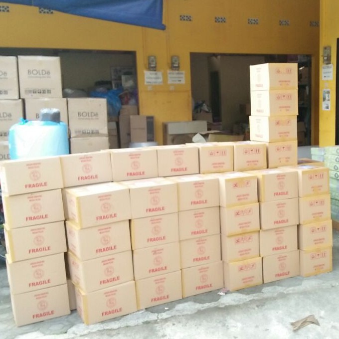 Kardus Packing Kardus Baru ada Tulisan Fragile Jangan dibanting Dus Packing Baru Kotak Penyimpanan