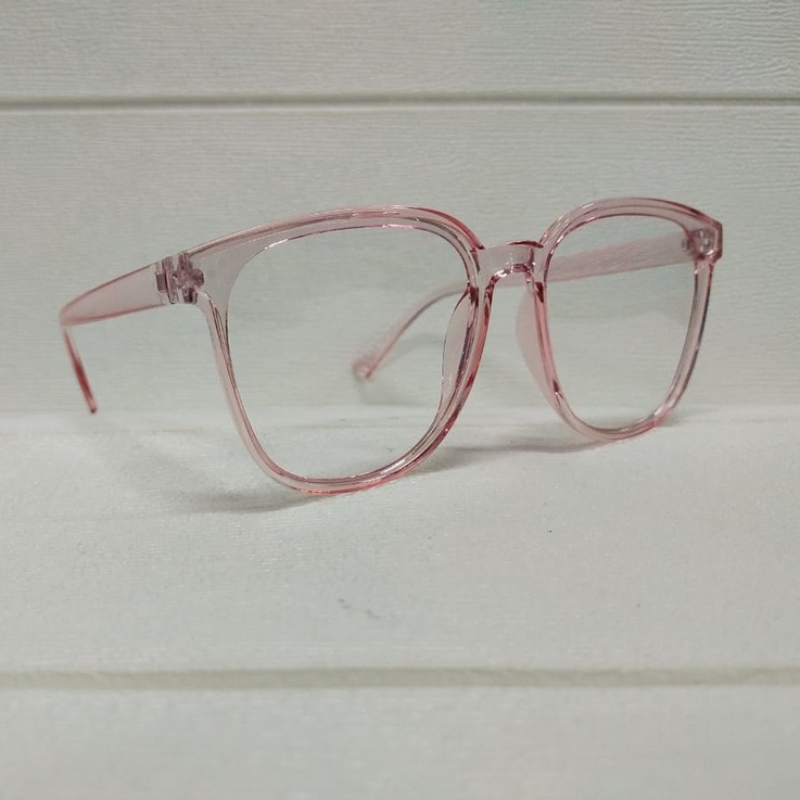 Kacamata Hitam Design Retro Mata Kucing Kacamata Hitam Wanita Sunglasses-pink-putih