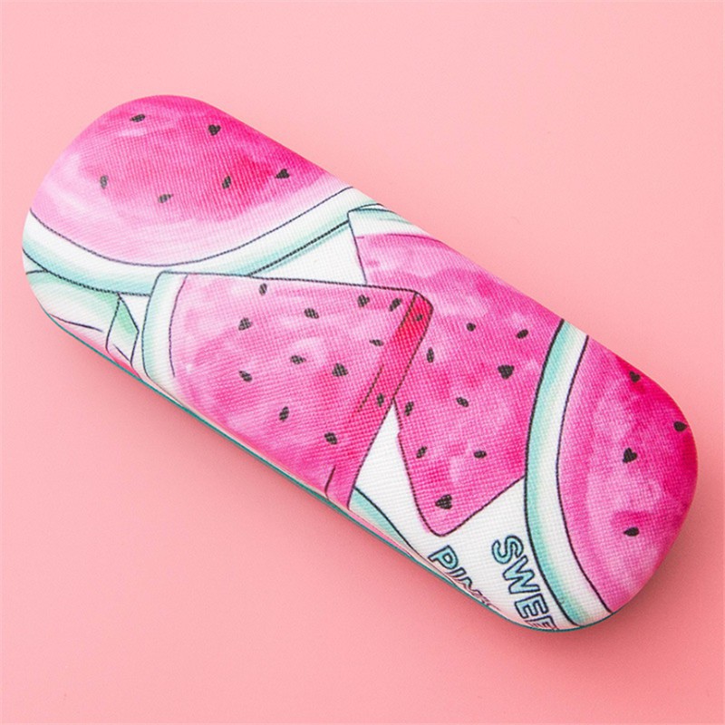 ♥TMALL88♥ Kotak Kacamata H166 Motif Buah Fruit Glasses Case Tempat Kacamata Karakter