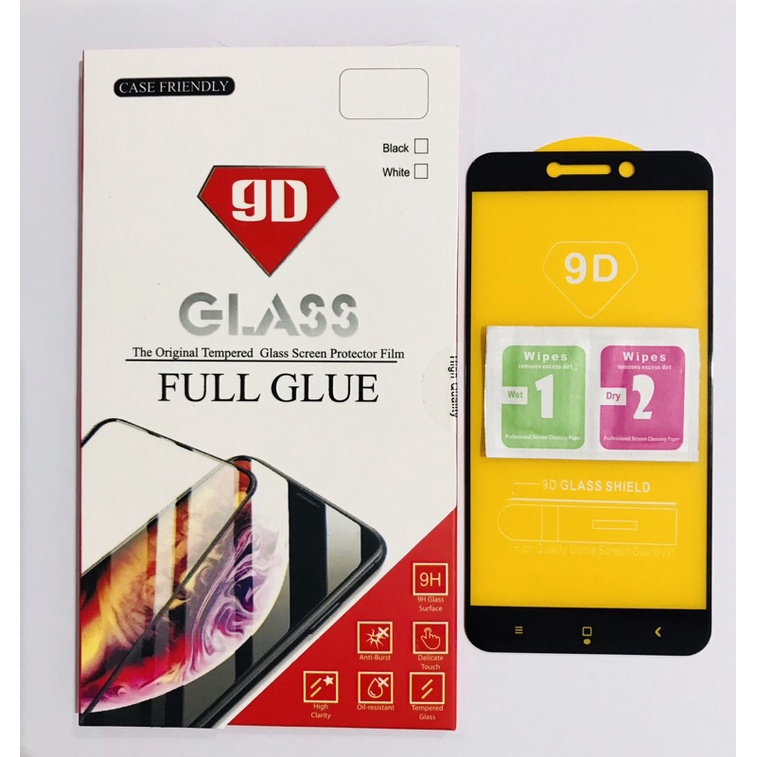 Tempered glass TG Full murah 9d antigores Redmi 3S | Redmi 4A
